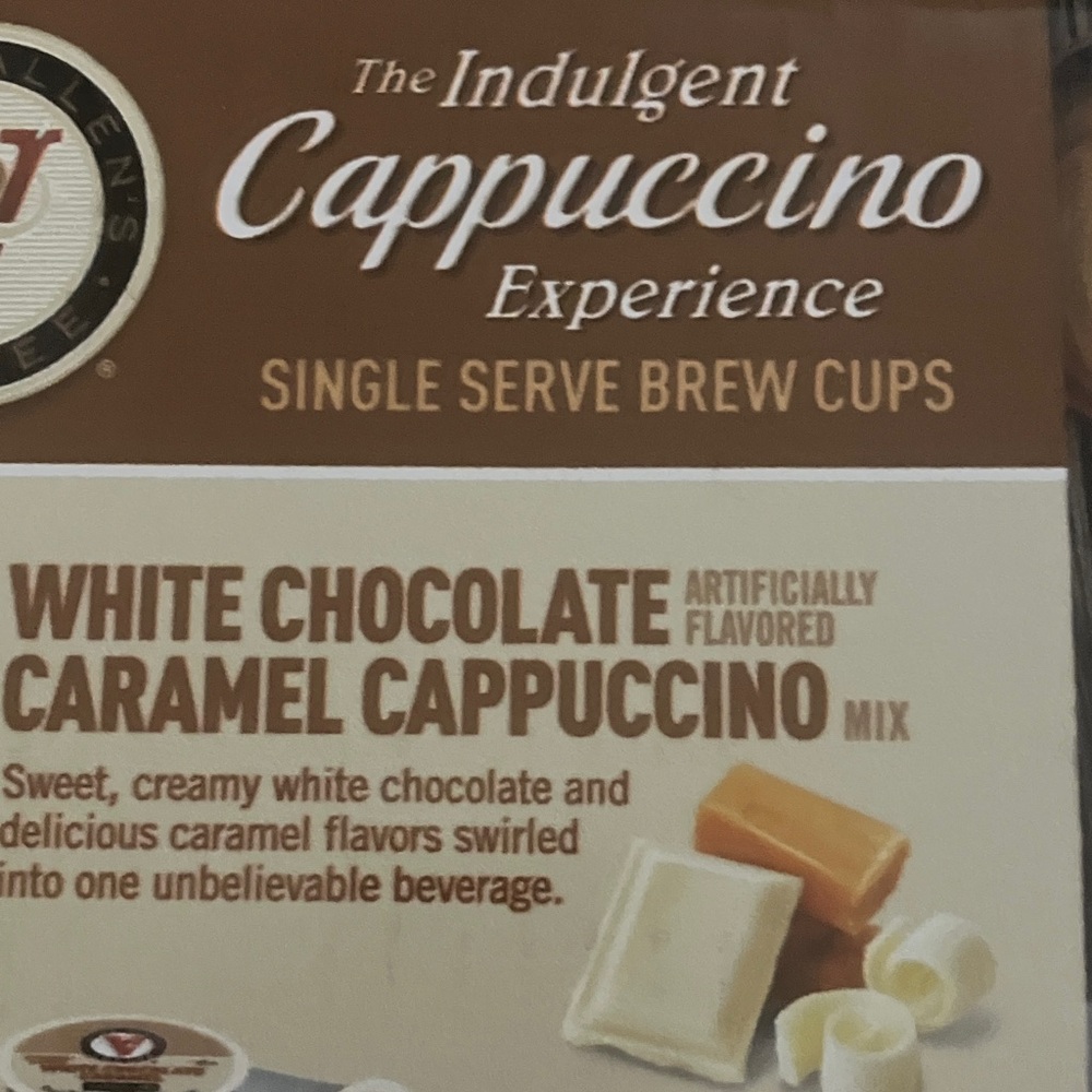 🆕 42 k-cups White Chocolate Caramel Brew Cups ☕️delicious Cappuccino!!! - Picture 2 of 9